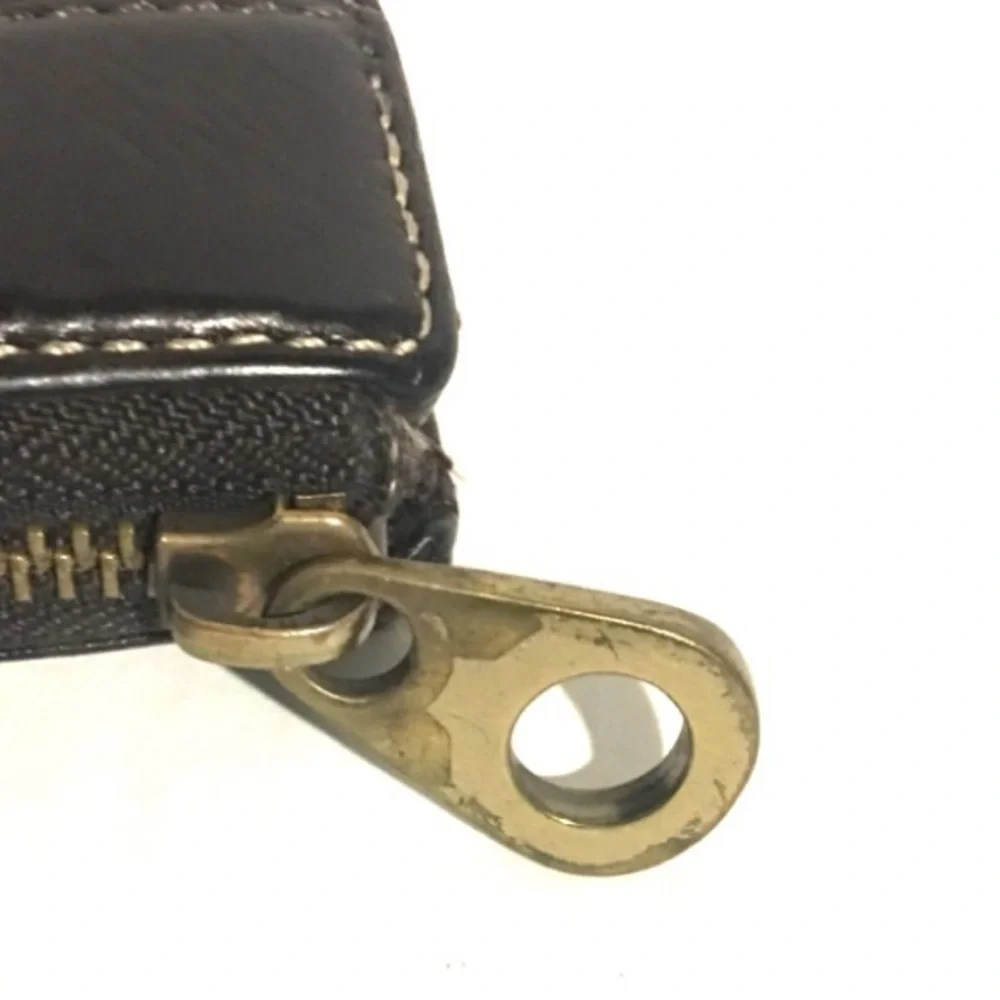 Marc by Marc Jacobs brown Leather Wristlet